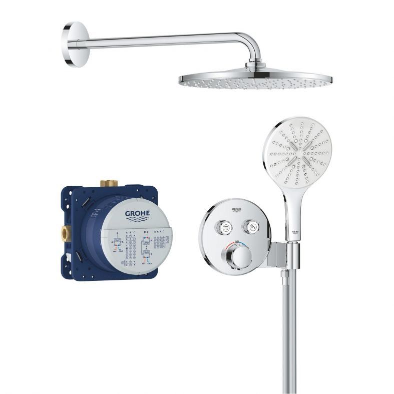 Душевая система скрытого монтажа Grohe Precision SmartControl хром 34877000