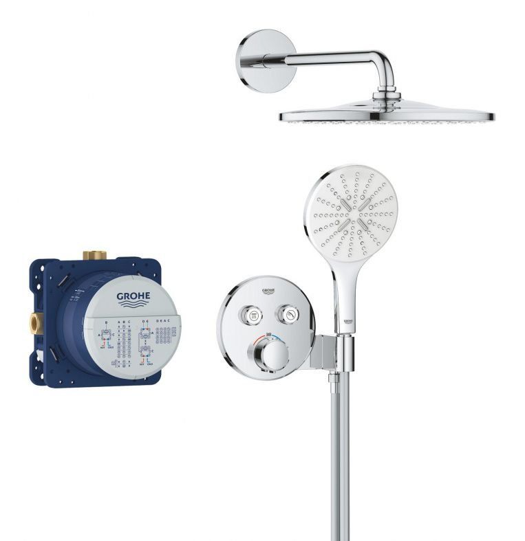Душевая система скрытого монтажа Grohe Precision SmartControl хром 34877000