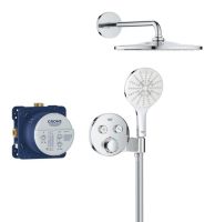 Душевая система скрытого монтажа Grohe Precision SmartControl хром 34877000