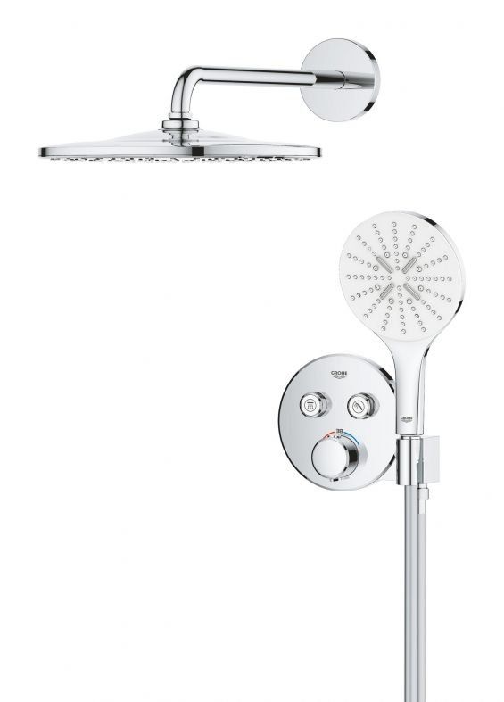 Душевая система скрытого монтажа Grohe Precision SmartControl хром 34877000