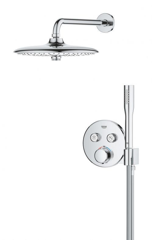 Душова система прихованого монтажу Grohe Precision SmartControl хром 34878000
