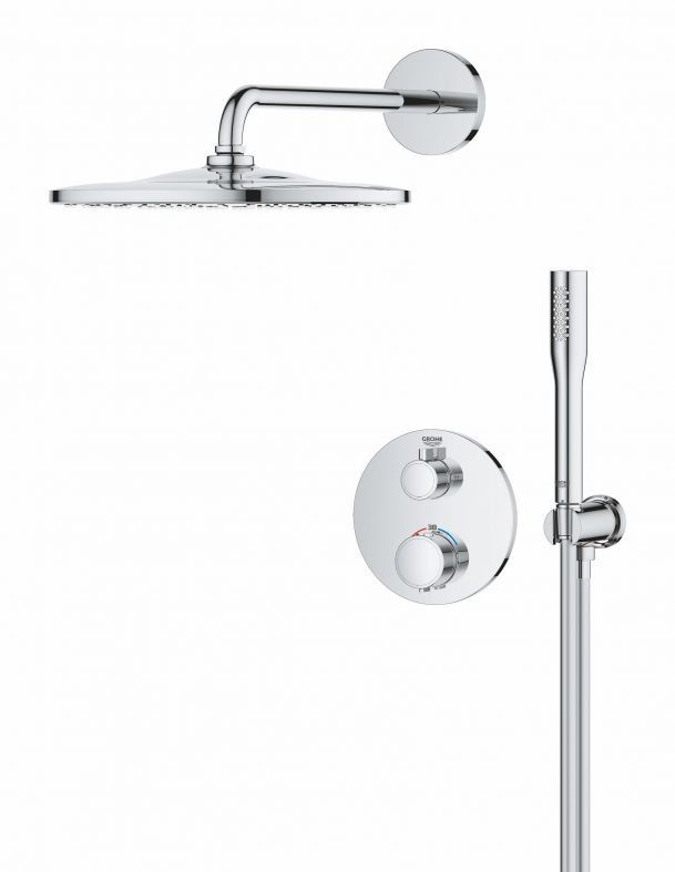 Душевая система скрытого монтажа Grohe Precision хром 34880000