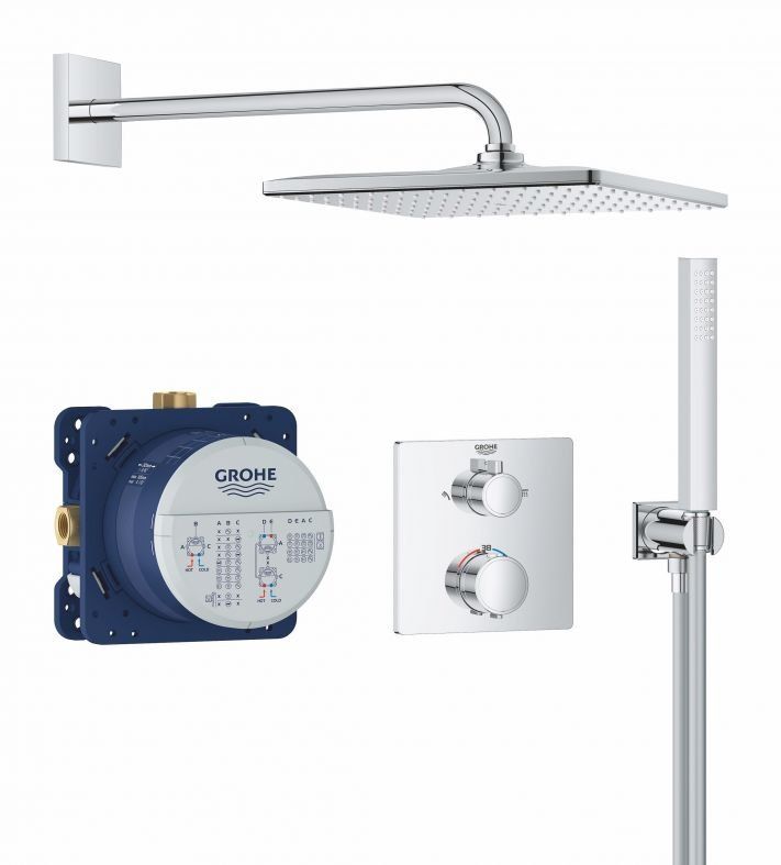 Душова система прихованого монтажу Grohe Precision хром 34881000