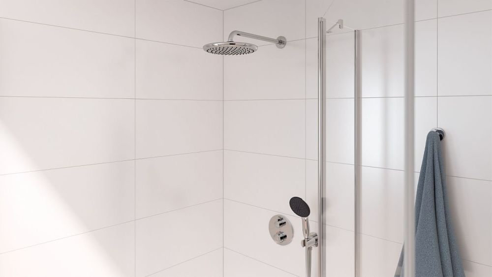 Душевая система скрытого монтажа Grohe Precision хром 34883000