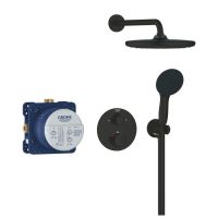 Душова система прихованого монтажу Grohe Precision чорний матовий 348832430