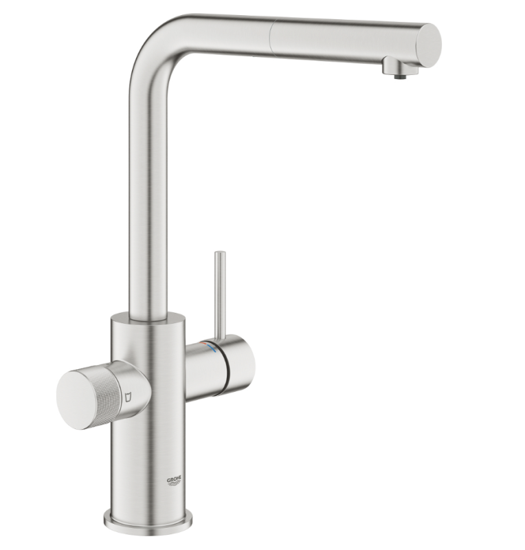 Смеситель для кухни Grohe Blue Pure Minta сталь 30601DC0 под фильтрованную воду