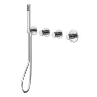 Душевая система скрытого монтажа Paffoni Shower хром KITMDE000CR300