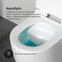  Унитаз напольный Am.Pm Like Aquaspin CLA8600SC с бачком и сиденьем Soft Close