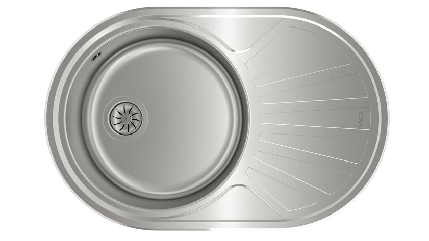 Кухонна мийка Teka DR 77 1B 1D з нержавіючої сталі 40127303