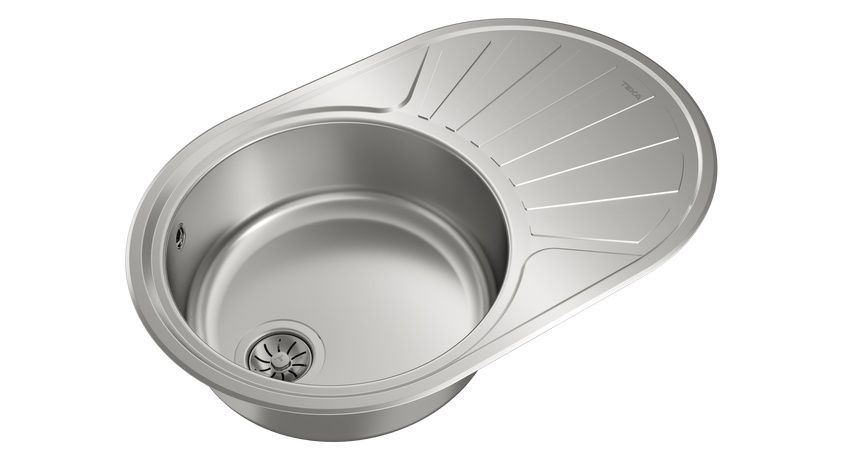 Кухонна мийка Teka DR 77 1B 1D з нержавіючої сталі 40127303