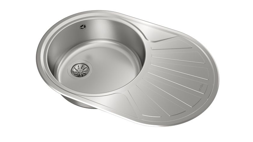 Кухонна мийка Teka DR 77 1B 1D з нержавіючої сталі 40127303