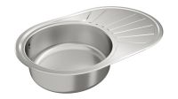 Кухонна мийка Teka DR 77 1B 1D з нержавіючої сталі 40127303