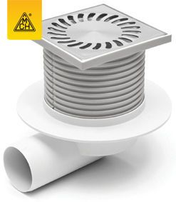 Трап для душа MCH 425L с решеткой Sun