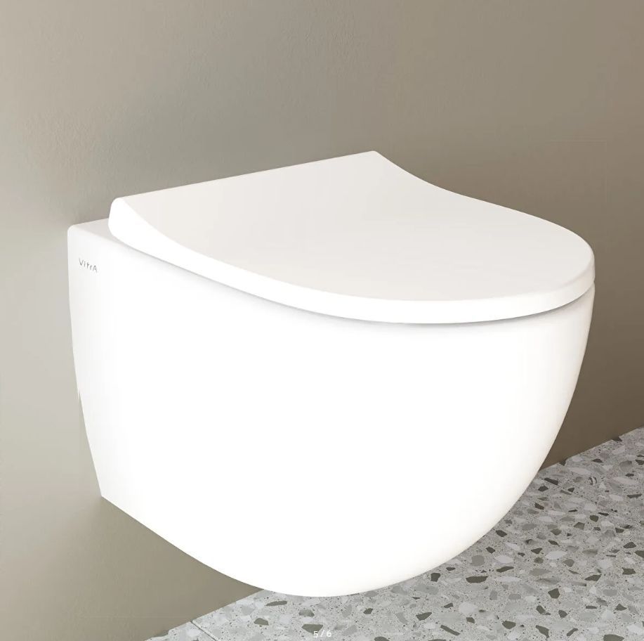 Унітаз підвісний VitrA Sento Rim - Ex 88-7748B003-7205 з сидінням Soft Close
