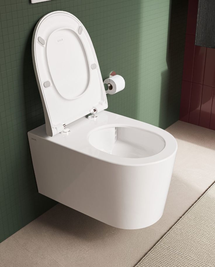 Унітаз подвісний VitrA Nest QuaFlush 88-7870B403-7205 з сидінням Soft Close