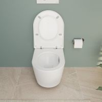 Унітаз підвісний VitrA Metropole Round QuaFlush 88-7910B403-0075 з сидінням Soft Close