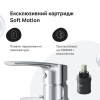 Смеситель для ванны Am.Pm Pride хром F7C95000 с душевым гарнитуром