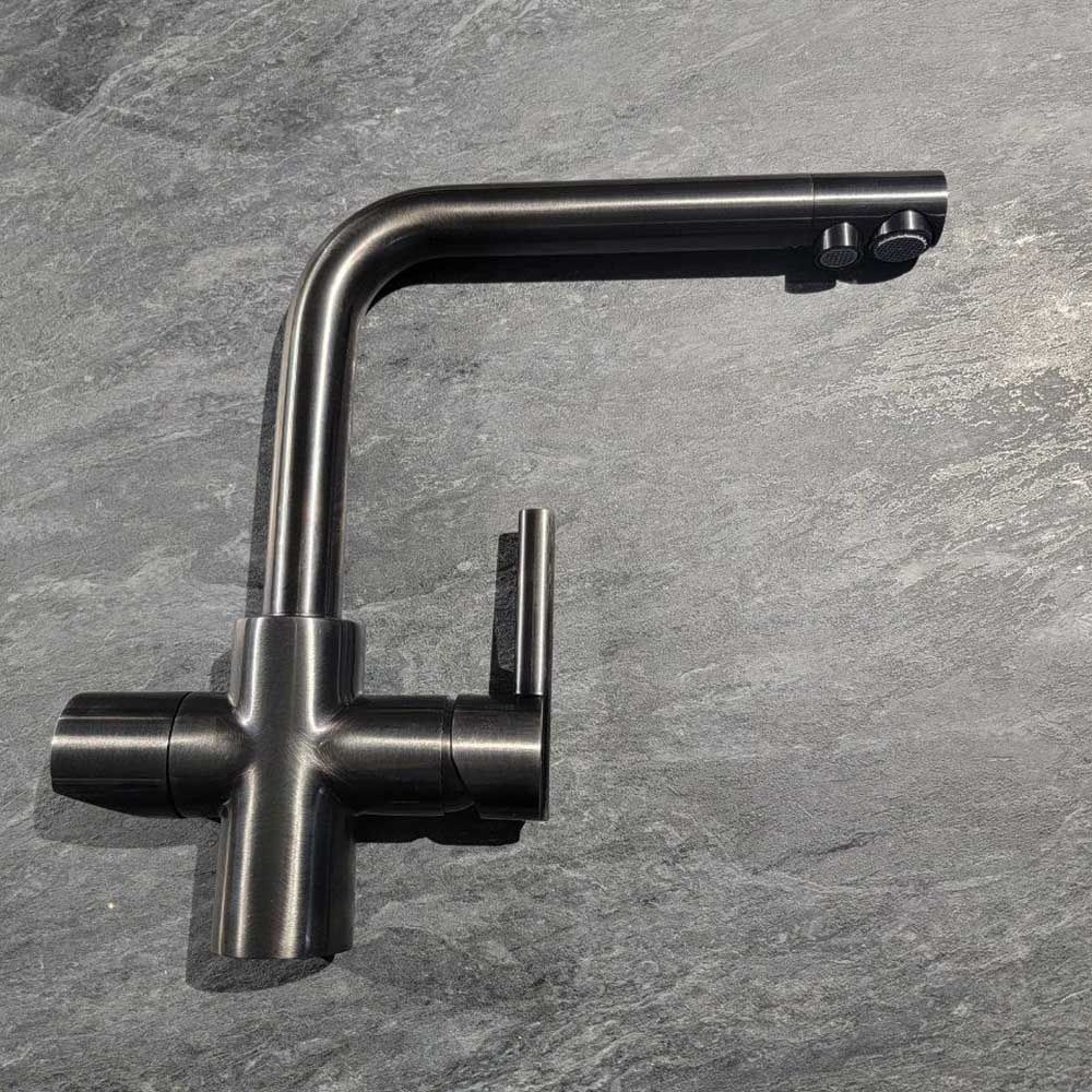 Змішувач для кухні GRB Kitchen PVD чорний матовий 51831592 під фільтровану воду