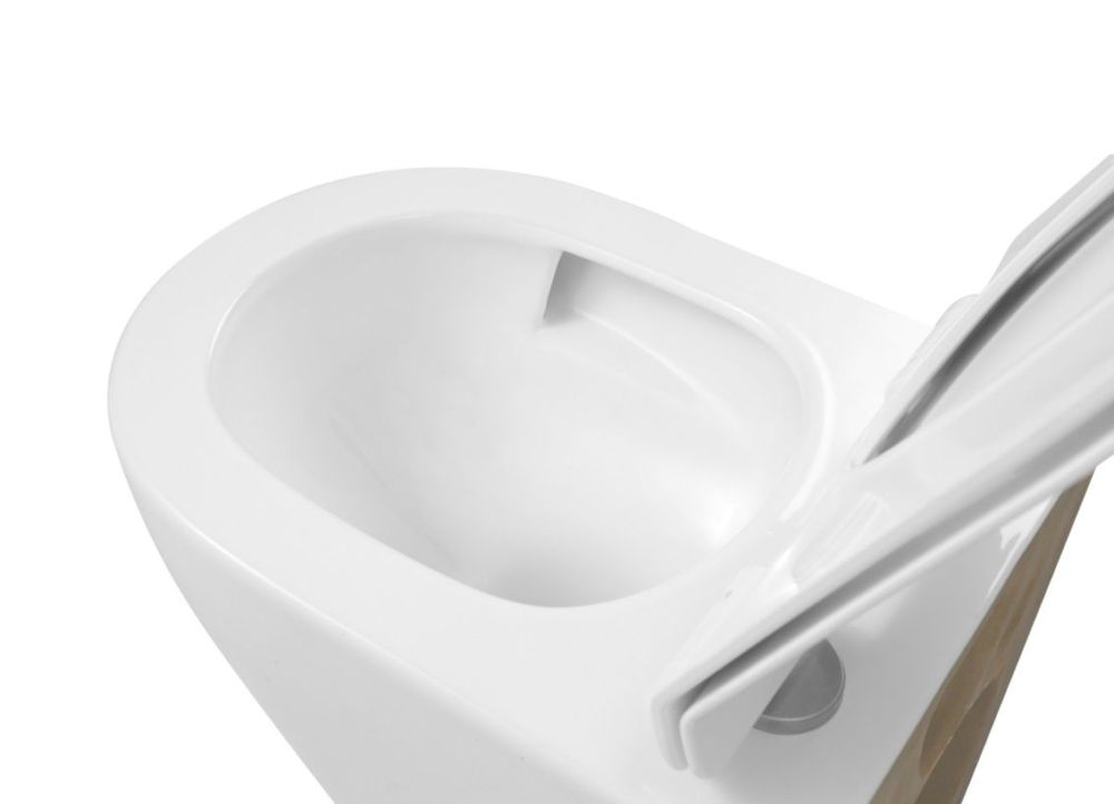 Geberit Duofix 458.103.00.2 з клавішею Delta20 + підвісний унітаз Imprese Dobry Twist c06802203 із сидінням Soft Close