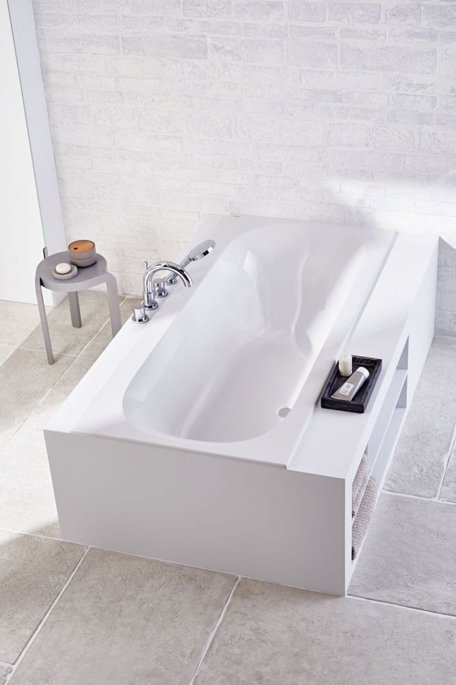 Ванна акрилова Geberit Soana Slim rim Duo 180х80 554.004.01.1