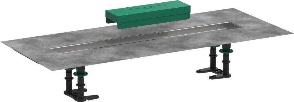 Водостічний жолоб з накладною панеллю Hansgrohe uBox universal сталь 56010180