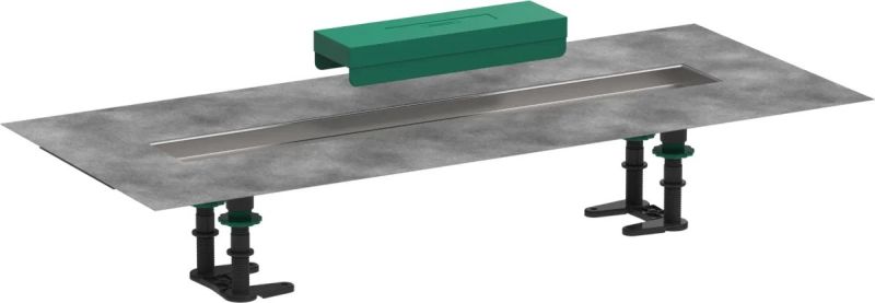 Водостічний жолоб з накладною панеллю Hansgrohe uBox universal сталь 56010180