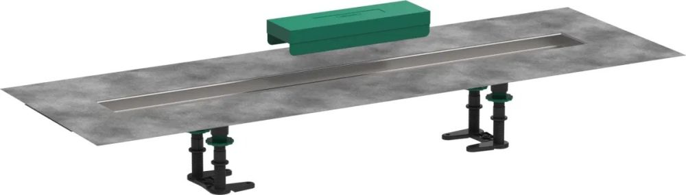 Водостічний жолоб з накладною панеллю Hansgrohe uBox universal сталь 56012180
