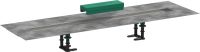 Водостічний жолоб з накладною панеллю Hansgrohe uBox universal сталь 56013180