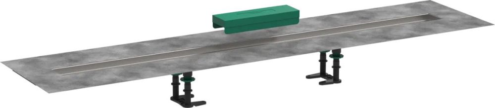 Водостічний жолоб з накладною панеллю Hansgrohe uBox universal сталь 56015180