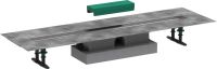 Водостічний жолоб з накладною панеллю Hansgrohe uBox universal сталь 56019180