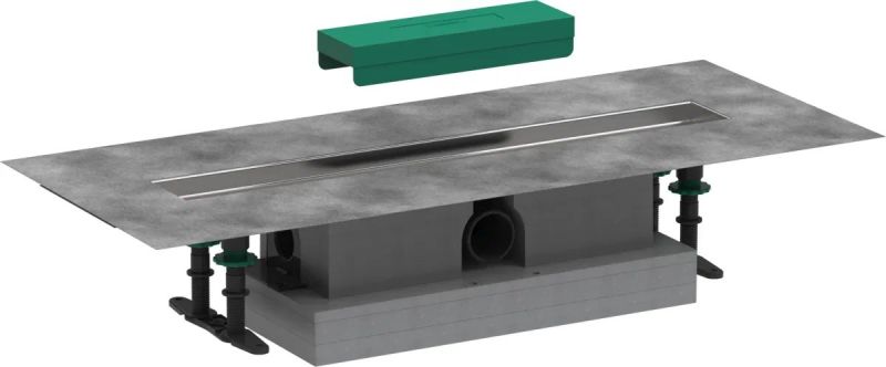 Водостічний жолоб з накладною панеллю Hansgrohe uBox universal сталь 56022180