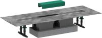 Водостічний жолоб з накладною панеллю Hansgrohe uBox universal сталь 56023180