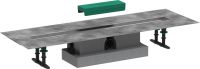 Водостічний жолоб з накладною панеллю Hansgrohe uBox universal сталь 56024180