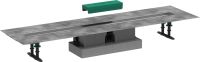 Водостічний жолоб з накладною панеллю Hansgrohe uBox universal сталь 56026180