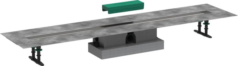 Водостічний жолоб з накладною панеллю Hansgrohe uBox universal сталь 56027180