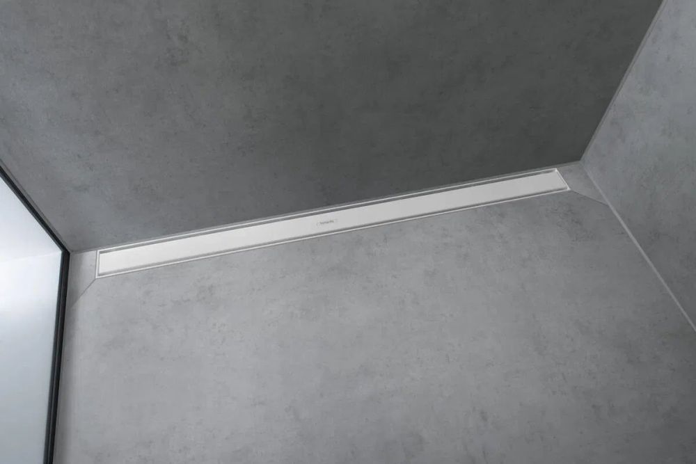 Решётка для трапа Hansgrohe RainDrain Match белый матовый 56040700