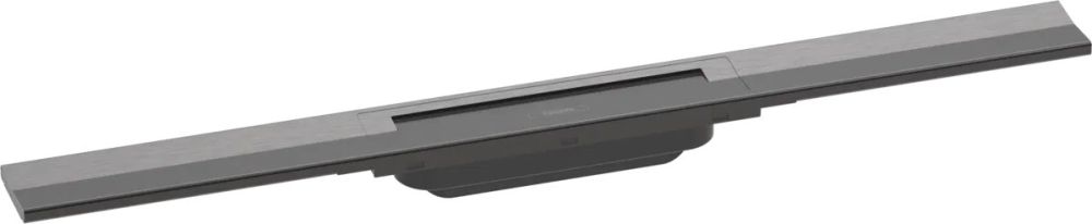 Решітка для трапа Hansgrohe RainDrain Flex чорний матовий хром 56043340