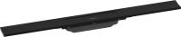 Решітка для трапа Hansgrohe RainDrain Flex чорний матовий 56043670