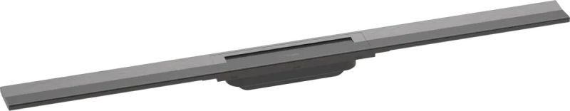 Решітка для трапа Hansgrohe RainDrain Flex чорний матовий хром 56045340
