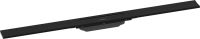 Решітка для трапа Hansgrohe RainDrain Flex чорний матовий 56045670