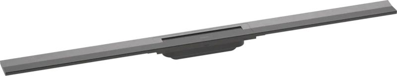 Решітка для трапа Hansgrohe RainDrain Flex чорний матовий хром 56046340