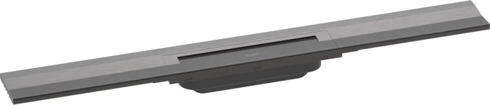 Решётка для трапа Hansgrohe RainDrain Flex черный матовый хром 56050340