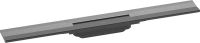 Решётка для трапа Hansgrohe RainDrain Flex черный матовый хром 56050340