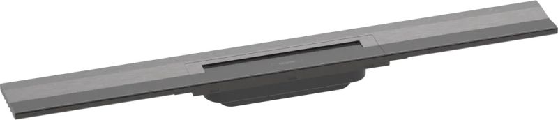 Решітка для трапа Hansgrohe RainDrain Flex чорний матовий хром 56050340