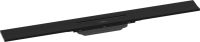 Решітка для трапа Hansgrohe RainDrain Flex чорний матовий 56051670