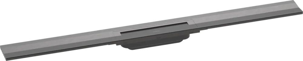 Решітка для трапа Hansgrohe RainDrain Flex чорний матовий хром 56052340