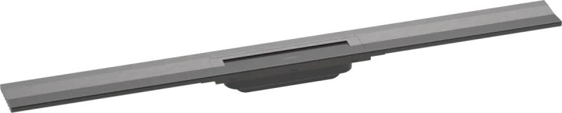 Решітка для трапа Hansgrohe RainDrain Flex чорний матовий хром 56052340