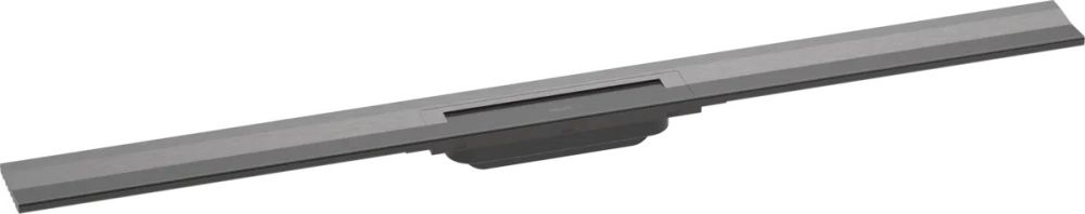 Решітка для трапа Hansgrohe RainDrain Flex чорний матовий хром 56053340