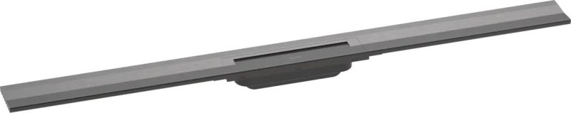 Решітка для трапа Hansgrohe RainDrain Flex чорний матовий хром 56053340