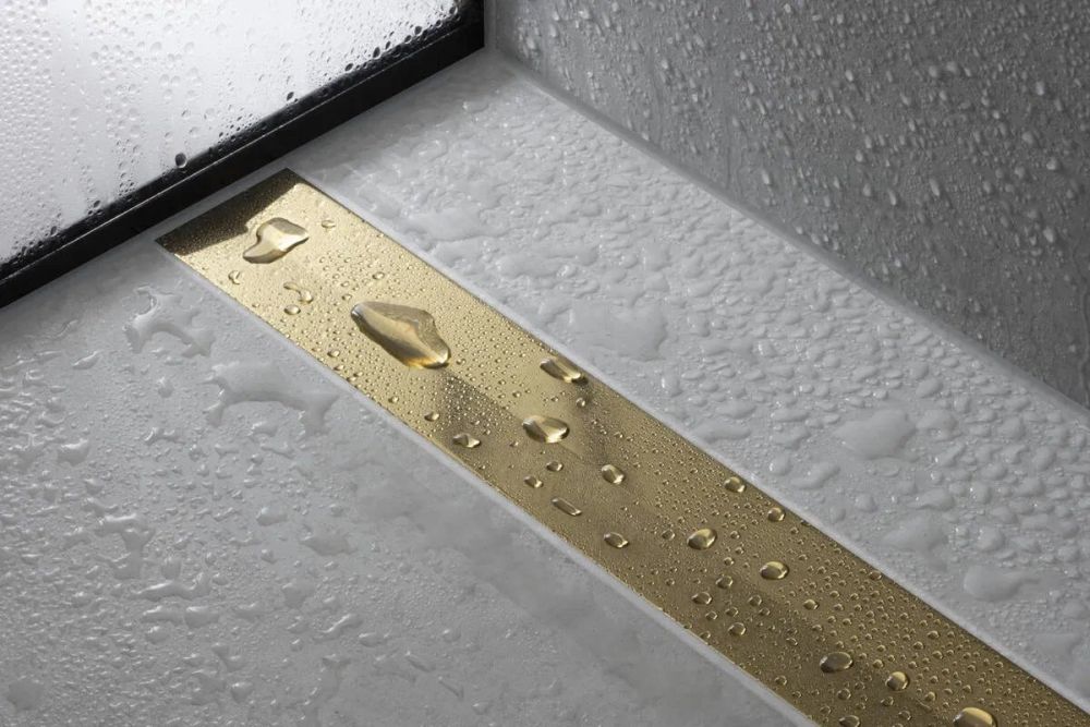 Решітка для трапа Hansgrohe RainDrain Flex чорний матовий 56053670